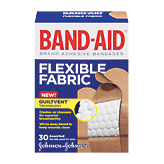 Band-Aid  flexible fabric sterile bandages, 3 sizes Full-Size Picture